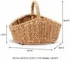Sweater Weave Cottage Wicker Basket