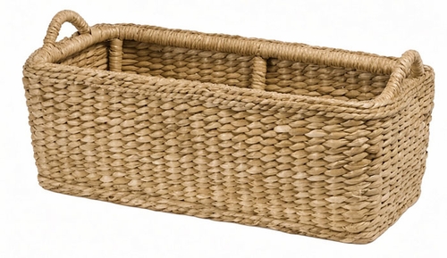 Sweater Weave Hearth Basket