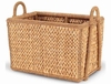 Sweater Weave Mud Room Wicker Basket