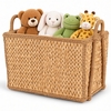 Sweater Weave Mud Room Wicker Basket
