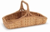 Sweater Weave Wicker Wildflower Basket