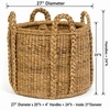Wicker Fireplace Basket
