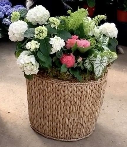 Wicker Log Basket