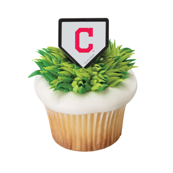 Cake Toppers Cleveland Guardians Cupcake Rings