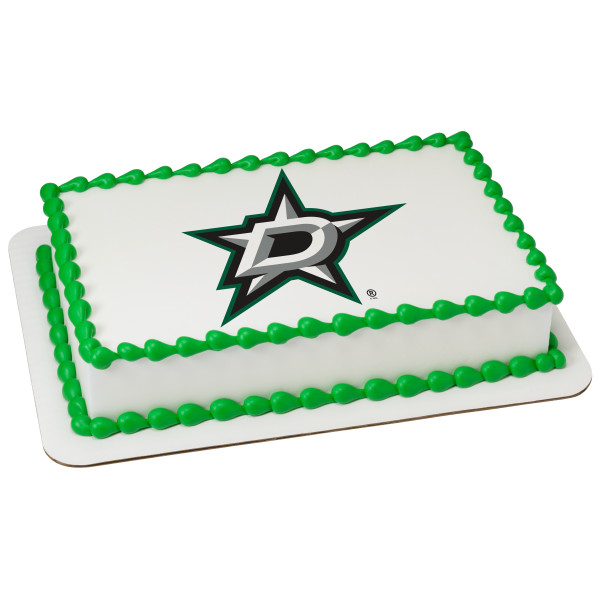 NHL Cake Toppers Dallas Stars Cake Topper Edible Image