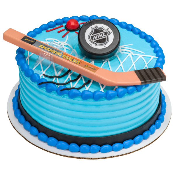 NHL Hockey Cake Toppers and Cupcake Rings