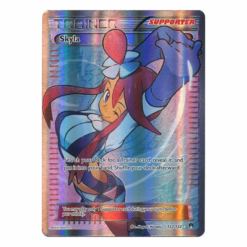 Carte Pokemon Carta Pokemon Skyla & Swanna Full Art, Centro Giapponese
