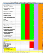 Property Division Spreadsheet