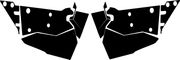 RZR 900 900 S XP 1000 Polaris OEM Aluminum Doors pt# 2879510 Template