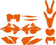 KTM EXC XC-W XCF-W 14-16 Template