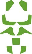 Kawasaki KFX 80 Template