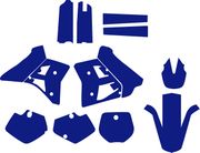 Yamaha YZ250 91-92 Template