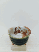Small Footed Oribe Bowl