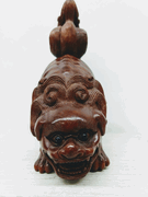 Ferocious Rosewood Lion