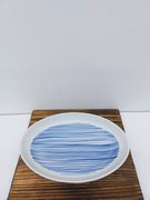 Blue and White Oval Dish 3