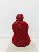 Cinnabar Lacquer Snuff Bottle