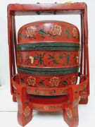 Large Wood Festivity Basket