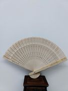 Wood Carved Folding Fan