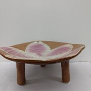 Large Pink Flower Cake Stand