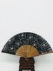 Black Fan with Big Flowers 3