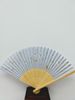 Pale Blue Fan with Ribboned Flowers 12