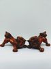 Pair of Boxwood Lions Pair of Boxwood Lions