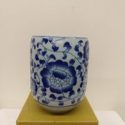 Blue Flower Tea Cup