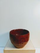 Hand Hewn Date Wood Bowl