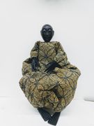 Wood and Batik Doll 3