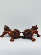 Pair of Boxwood Lions
