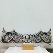 Mirrored Wood Wall Hanging 2