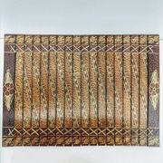 Painted Bamboo Mat 4