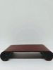 Rosewood Pedestal with Circular Base Rosewood Pedestal with Circular Base