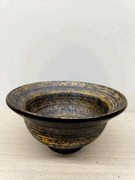 Small Metallic Glaze Bowl