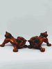 Pair of Boxwood Lions Pair of Boxwood Lions