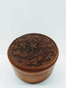 Round Box with Filigree Flowers Round Box with Filigree Flowers