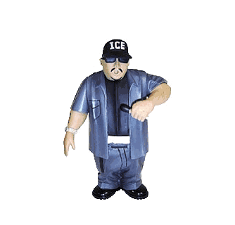 2003 Vital Toys Homies Ice Block 8 inches Series 1 Action Figure
