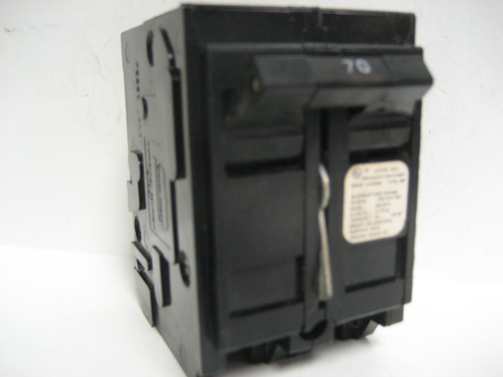 CrouseHinds 70 AMP 2 Pole Circuit Breaker Type MP MP270 (used)