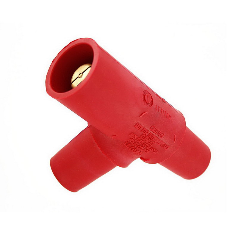 Leviton 16 Series FemaleFemalemale Tee Connector Red 16A22R