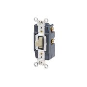 Leviton 20 Amp Single-Pole Toggle Switch Industrial - Ivory 1285-I