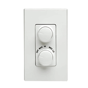Leviton RTD01-10A  IllumaTech Rotary Fan Speed Control - Almond