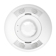 Lutron LOS-CDT-1000R-WH Occupancy Sensor, 20 to 24 VDC, Passive/Ultrasonic Infrared Sensor