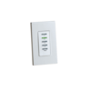 Leviton Dimensions Partition Controller 5-Button 4-Wall LCNET NE515-C