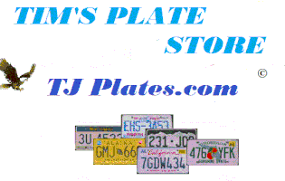 TJPLATES.COM TIM'S PLATE STORE <meta name="google-site-verification" content="..." />