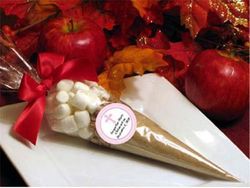 Christening / Baptism Apple Cider Cone Favors