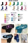 Birthday Grippy Socks (case of 48) *FREE CUSTOM DESIGN*