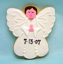 Boy Angel Cookie Favors