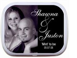 Bridal Shower Personalized Mint Tins 