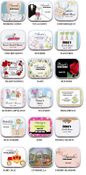 Bridal Shower Personalized Mint Tins 