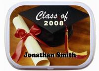 Cap and Diploma Graduation Mint Tins